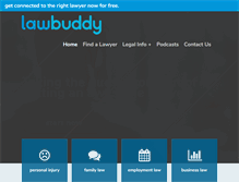 Tablet Screenshot of lawbuddy.com.au